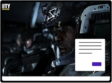 Call of Duty: Guerra Infinita tema para Windows 11