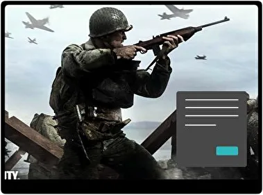 Call of Duty Ww 2 Oscuro tema para Windows 11