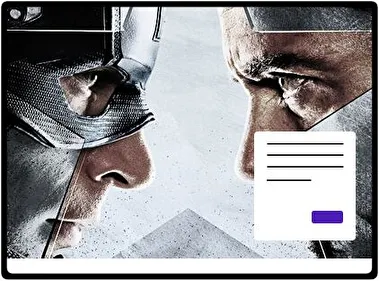 Capitán América: Civil War tema para Windows 11