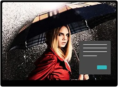 Cara Delevingne Oscuro tema para Windows 11