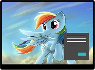 Kreskówka Ciemny motyw dla Windows 10 i 11