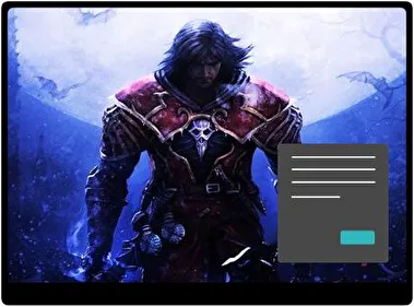 Castlevania Oscuro tema para Windows 11