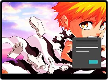 Chibi Mezclado Oscuro tema para Windows 11