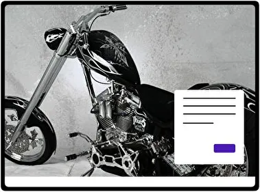 Motocykl Chopper motyw dla Windows 10 i 11