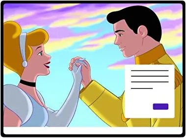 Cenicienta tema para Windows 11