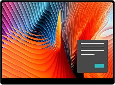 Explosión de Color Oscuro tema para Windows 11