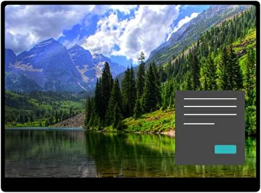 Colorado Oscuro tema para Windows 11