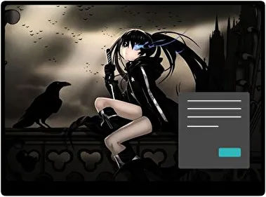 Круте Аніме Темна тема для Windows 11