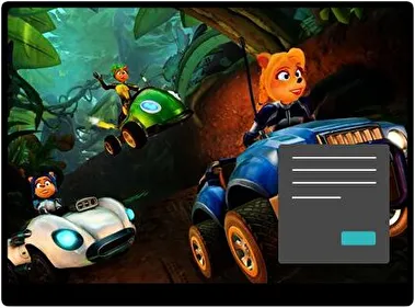 Crash Team Racing Ciemny motyw dla Windows 10 i 11