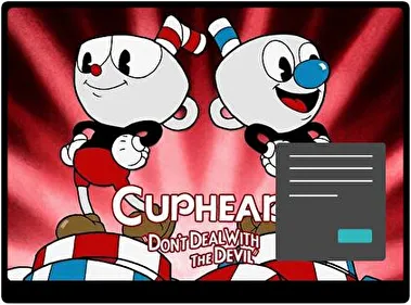 Cuphead Oscuro tema para Windows 11
