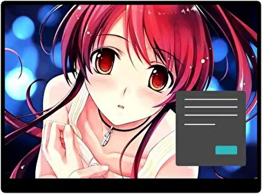 Chicas de Anime Lindas Oscuro tema para Windows 11