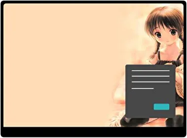 Anime Adorable Oscuro tema para Windows 11