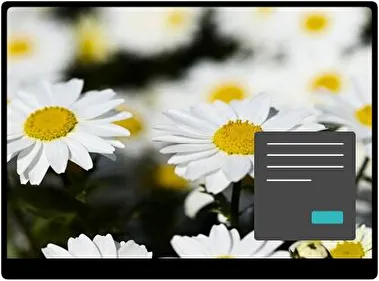 Margarita Oscuro tema para Windows 11
