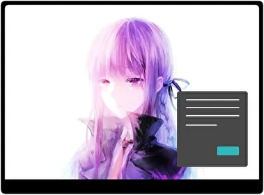 Danganronpa Oscuro tema para Windows 11