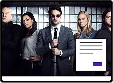 Serie de TV Daredevil tema para Windows 11