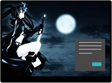 Mroczne Anime Ciemny motyw dla Windows 10 i 11