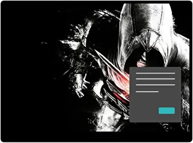 Темний ассасин Темна тема для Windows 11