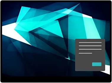 Azul Oscuro Oscuro tema para Windows 11