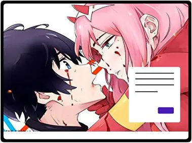 Дорогоцінний у Franxx тема для Windows 11