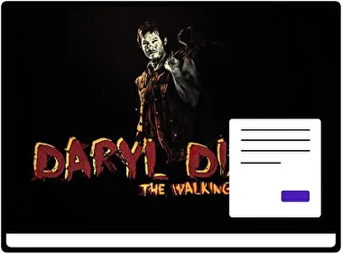 Daryl Dixon motyw dla Windows 10 i 11