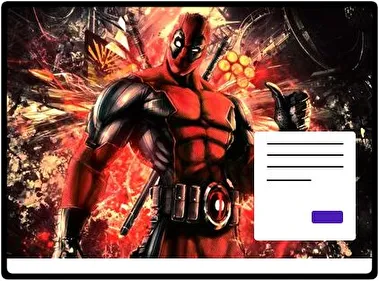 Cómics de Deadpool tema para Windows 11