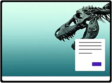 Dinosaurio tema para Windows 11