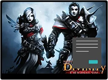 Divinidad: Pecado Original 2 Oscuro tema para Windows 11