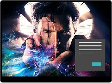 Doctor Strange Oscuro tema para Windows 11