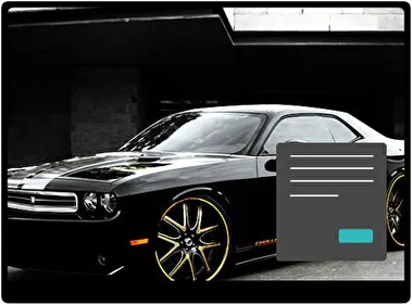 Dodge Challenger Ciemny motyw dla Windows 10 i 11