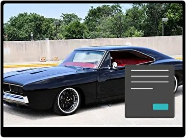 Dodge Charger Ciemny motyw dla Windows 10 i 11