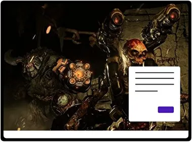 Doom tema para Windows 11