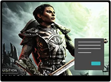 Dragon Age: Inquisition Oscuro tema para Windows 11