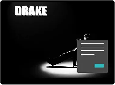 Drake Oscuro tema para Windows 11
