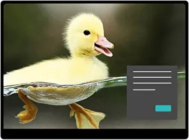 Pato Oscuro tema para Windows 11