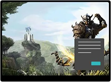 Elex Oscuro tema para Windows 11