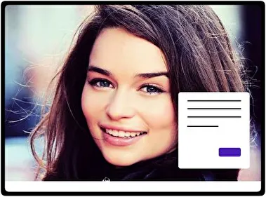 Emilia Clarke tema para Windows 11