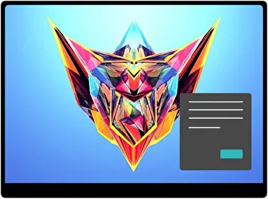 Facet Donker thema voor Windows 11