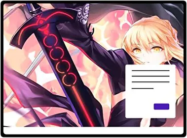 Fate Grand Order tema para Windows 11