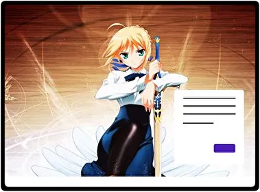 Fate/stay night Unlimited Blade Works tema para Windows 11