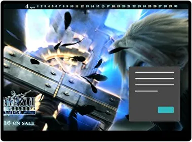 Final Fantasy VII Ciemny motyw dla Windows 10 i 11