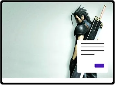 Final Fantasy VII tema para Windows 11