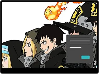 Fuerza de Fuego Oscuro tema para Windows 11