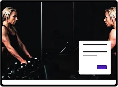 Chica Fitness tema para Windows 11