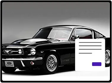 Ford Mustang Fastback motyw dla Windows 10 i 11