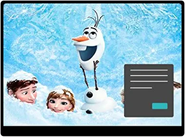 Congelado Oscuro tema para Windows 11