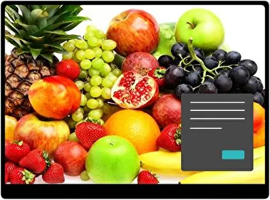 Fruta Oscuro tema para Windows 11