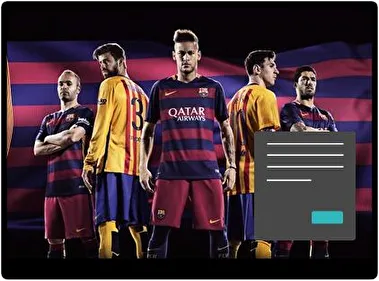 FC Barcelona Ciemny motyw dla Windows 10 i 11