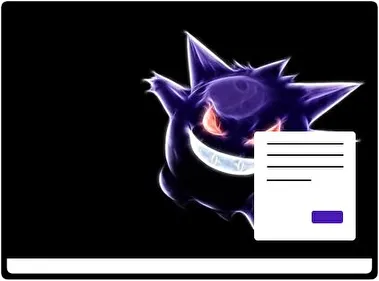 Gengar motyw dla Windows 10 i 11