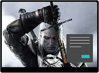 Geralt de Rívia Escuro tema para Windows 10 e 11