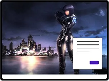 Fantasma en la Máquina tema para Windows 11